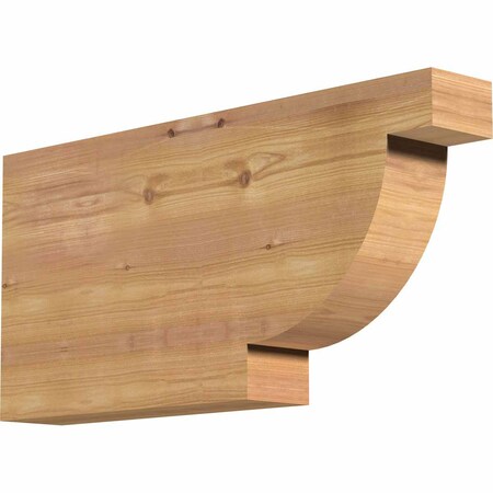Ekena Millwork Alpine Smooth Rafter Tail, Western Red Cedar, 3 1/2"W x 12"H x 24"L RFT04X12X24ALP00SWR